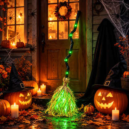 Magic Halloween Broom