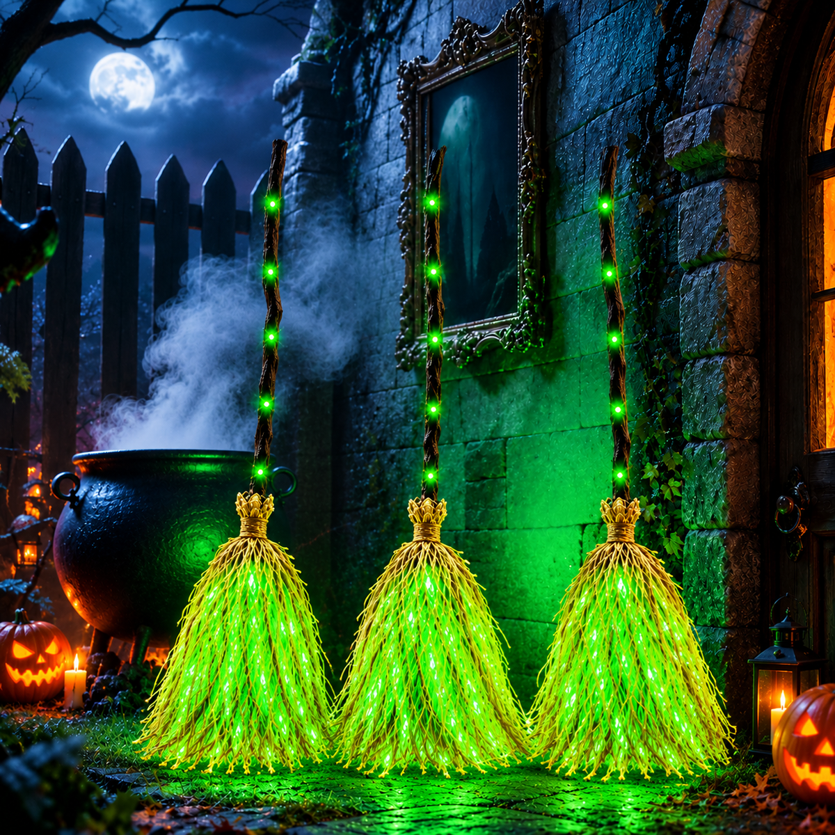 Magic Halloween Broom