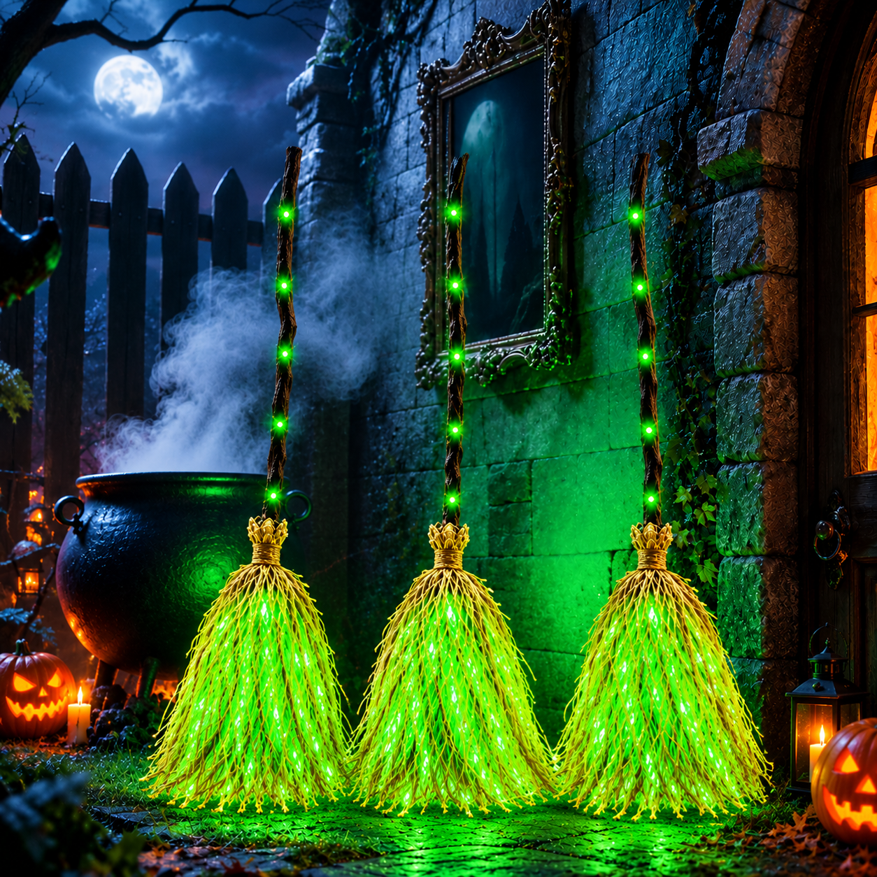 Magic Halloween Broom